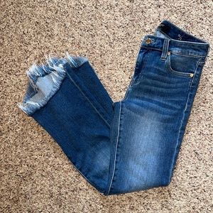 Liverpool Hannah Mid Rise Crop Flare | size 2/26 | worn once